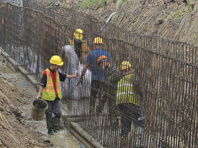 Chùm ảnh: Ngắm dự án gần 3 nghìn tỷ sau hơn 2 tháng khởi công tại tỉnh Hưng Yên - Ảnh 4.