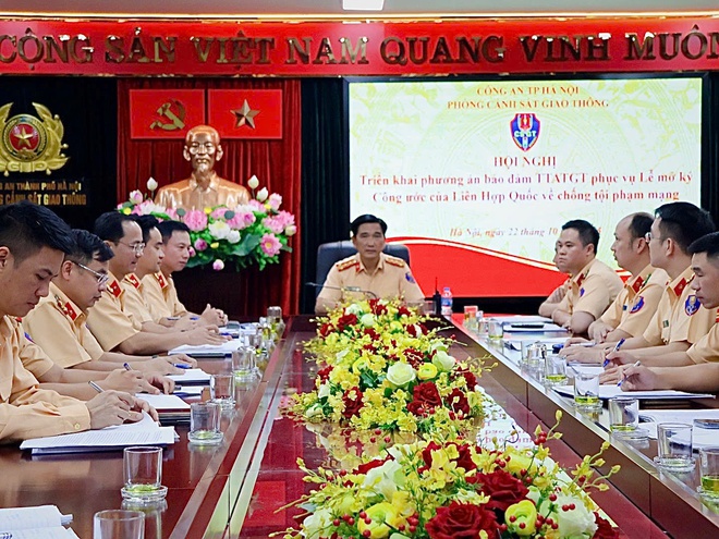 Hà Nội sẵn sàng phương án bảo đảm an toàn Lễ mở ký Công ước quốc tế- Ảnh 5.