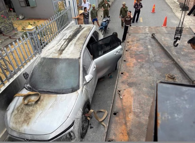 VinFast Limo Green bị phóng hỏa, hé lộ tình trạng pin ai cũng bất ngờ - Ảnh 2.