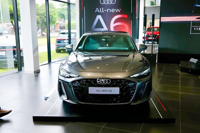 Cận cảnh Audi A6 2026 vừa chốt giá 2,799 tỷ đồng ở Việt Nam - Ảnh 2.