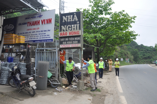 Giải toả hành lang an toàn đường Hồ Chí Minh qua tỉnh Quảng Nam - Ảnh 13.