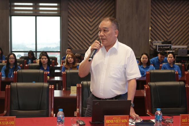 Tuổi trẻ Quản lý bay Việt Nam đối thoại với lãnh đạo về nhiều vấn đề thiết thực- Ảnh 14.