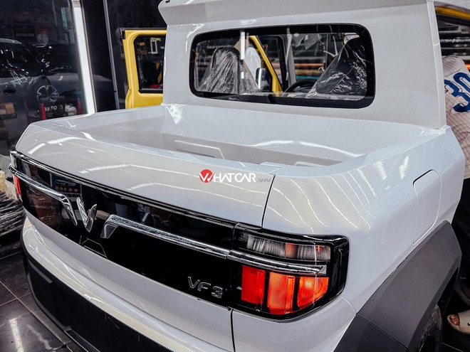 Ngỡ ngàng bán tải VinFast VF3 “độc” nhất Việt Nam, người dùng nói gì?- Ảnh 5.