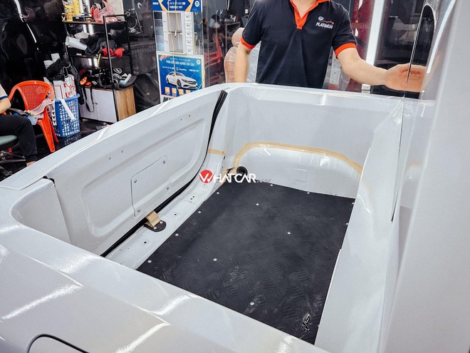 Ngỡ ngàng bán tải VinFast VF3 “độc” nhất Việt Nam, người dùng nói gì?- Ảnh 6.