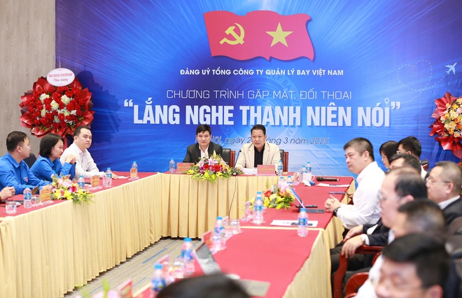 Tuổi trẻ Quản lý bay Việt Nam đối thoại với lãnh đạo về nhiều vấn đề thiết thực- Ảnh 4.