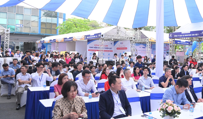 EPU’s Job Fair 2025 – Cầu nối giữa sinh viên và doanh nghiệp trong kỷ nguyên số - Ảnh 3.