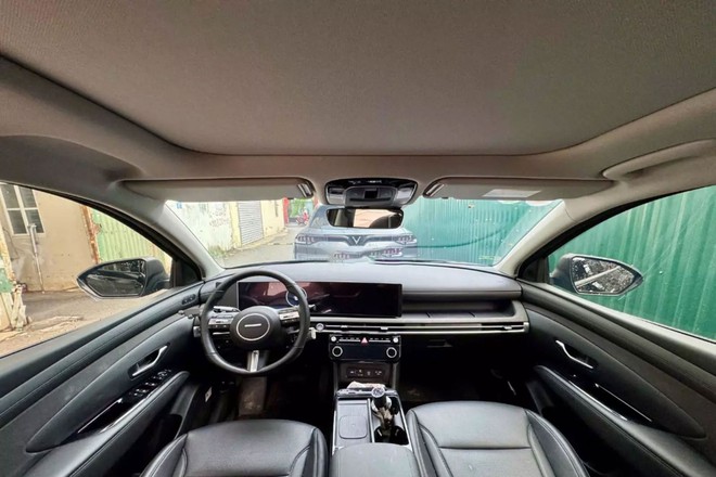 Hyundai Tucson mới đăng ký đã rao bán rẻ hơn hàng trăm triệu - Ảnh 4.