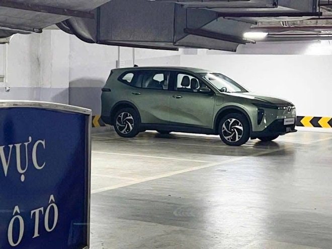 Lần đầu VinFast Limo Green lộ diện ngoài đời thực - Ảnh 4.