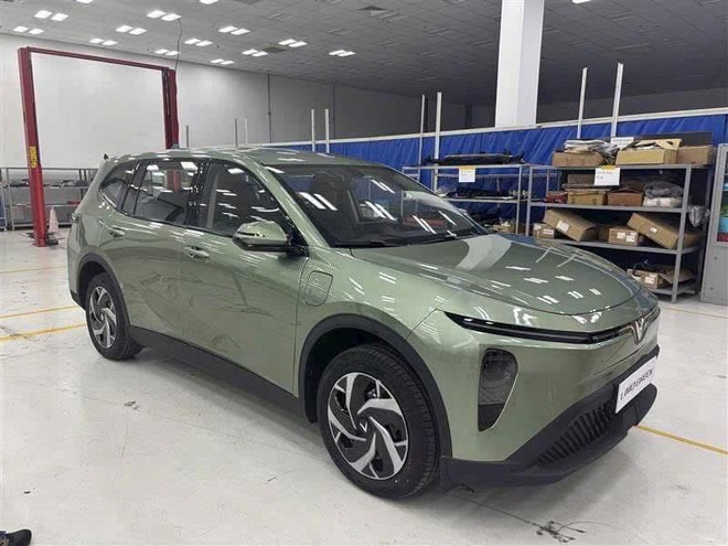 Lần đầu VinFast Limo Green lộ diện ngoài đời thực - Ảnh 6.