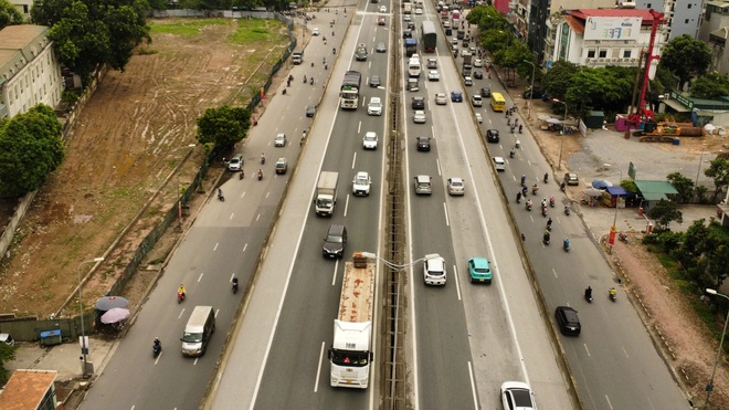 Video Hà Nội hoàn thành sửa chữa khe co giãn đường Vành đai 3 trên cao- Ảnh 2.