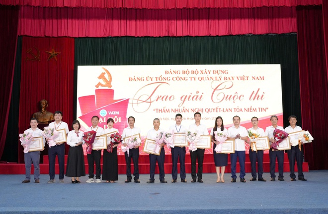 Hơn 3.000 cán bộ, đảng viên, người lao động VATM dự thi 