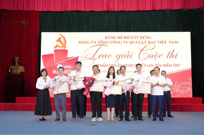 Hơn 3.000 cán bộ, đảng viên, người lao động VATM dự thi 