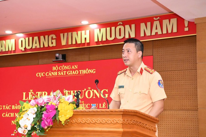 Khen thưởng lực lượng CSGT tăng cường phục vụ A80- Ảnh 3.