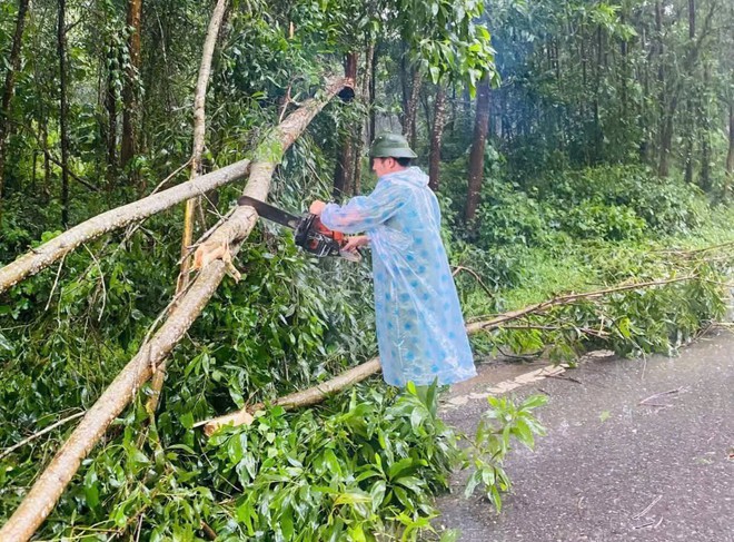 Quảng Trị: Giao thông tê liệt khi nhiều tuyến quốc lộ, tỉnh lộ ngập sâu, có đoạn tuyến ngập 2 - 4m - Ảnh 7.