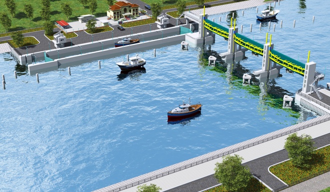 TP.HCM chi 10.000 tỷ xây cống ngăn triều chống ngập- Ảnh 5.