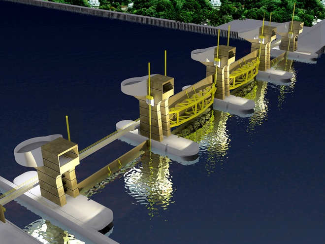 TP.HCM chi 10.000 tỷ xây cống ngăn triều chống ngập- Ảnh 8.