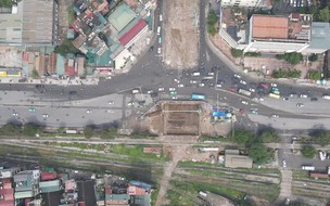 Hà Nội: Điều chỉnh tổ chức giao thông nút giao Giải Phóng - Kim Đồng