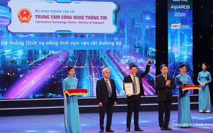 Trung tâm Công nghệ thông tin - Bộ GTVT: Đoạt cú đúp giải thưởng Chuyển đổi số xuất sắc