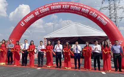 Thông xe cầu Bưng, giảm ùn tắc khu vực Tây Bắc TP.HCM