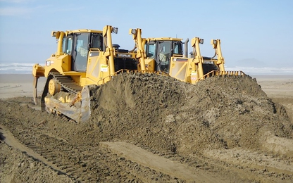 Thế giới sử dụng trầm tích biển làm vật liệu đắp nền và cốt liệu trong xây dựng như thế nào?