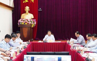 Lần đầu Bộ trưởng Nguyễn Văn Thắng chủ trì hội nghị giao ban Bộ GTVT