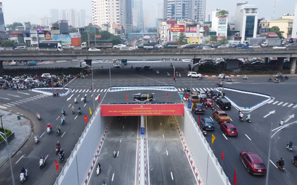 Video: Khánh thành hầm chui Lê Văn Lương - Vành đai 3 Hà Nội