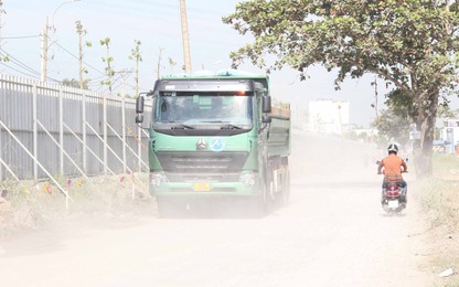 Chủ đầu tư nhận trách nhiệm thi công đường Phạm Hữu Lầu, TP.HCM mất an toàn giao thông