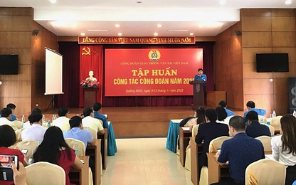 Công đoàn GTVT Việt Nam tập huấn công tác công đoàn năm 2022