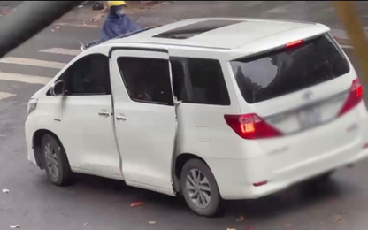 Xử phạt tài xế xe "chuyên cơ mặt đất" đi ngược chiều từ tin nhắn người dân