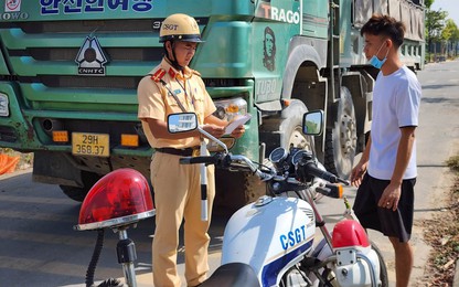 CSGT ra quân chiến dịch cao điểm tuần tra, xử lý vi phạm giao thông trên tuyến cao tốc