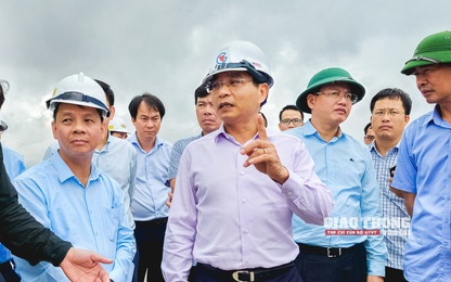 Bộ trưởng GTVT đưa phương án xử lý hai nhà thầu yếu ở cao tốc Diễn Châu-Bãi Vọt