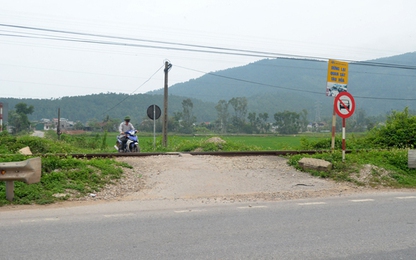 Yêu cầu tổ chức cảnh giới tại 3 đường ngang tự mở ở Nghệ An
