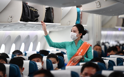 Bất ngờ thú vị trên những chuyến bay "Tô cam bầu trời"