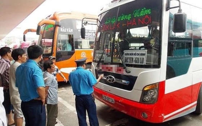 Hà Nội: Xử lý các đơn vị kinh doanh vận tải vi phạm quy định ATGT