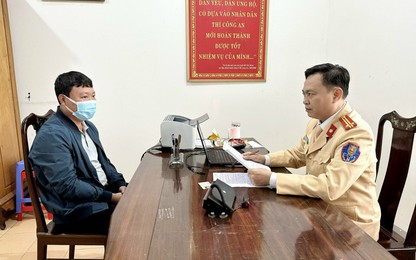 Xử phạt tài xế ở Hà Tĩnh tự ý sử dụng đèn của xe ưu tiên, chạy tốc độ cao