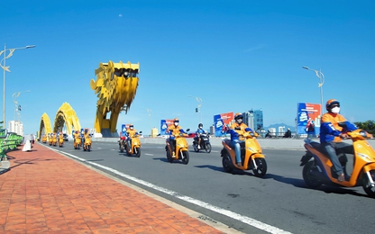 AhaFast - Dịch vụ... shipper bằng xe điện đầu tiên tại Việt Nam