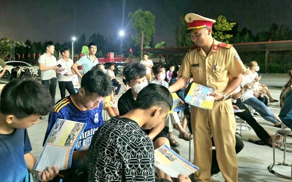 Công an huyện Lục Nam, Bắc Giang: Nỗ lực triển khai các giải pháp đảm bảo TTATGT