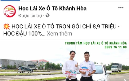 Khánh Hòa: Nở rộ trung tâm đào tạo lái xe ô tô "chui"