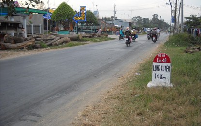 Vì sao tuyến nối QL91 và tuyến tránh TP.Long Xuyên chậm tiến độ?