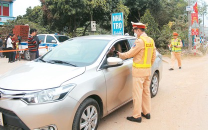 Bắc Giang: Xử phạt hơn 300 trường hợp vi phạm nồng độ cồn ở mức "kịch khung"