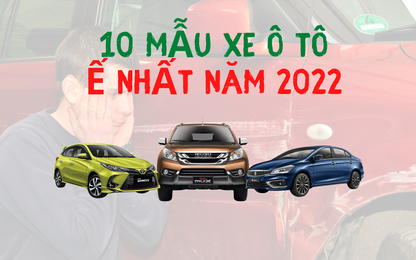 10 ô tô khách Việt ít mua nhất 2022: Izuzu ế toàn diện