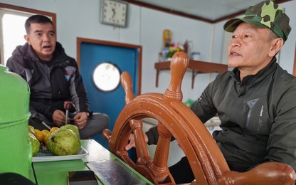 Đón Tết trên biển...