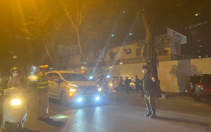 CSGT xử lý nhiều "ma men" sau tiệc tất niên đêm Giao thừa