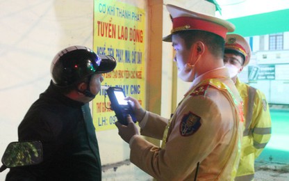 Bắc Giang: Xử lý gần 100 tài xế "ma men" trong dịp nghỉ Tết Dương lịch