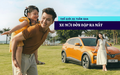 Thế giới xe tuần qua: Ô tô mới dồn dập ra mắt, Honda Vision và Wave Alpha thêm phiên bản hoài cổ