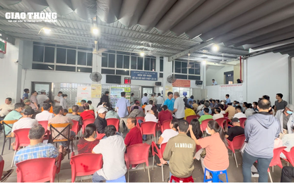 TP. HCM: Người dân đổ xô đi đổi giấy phép lái xe