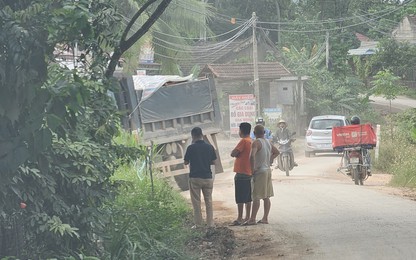 Dự án đường trọng điểm nối Thái Nguyên - Bắc Giang - Vĩnh Phúc lơ là biện pháp đảm bảo ATGT