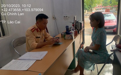 Nữ tài xế bị phạt gần 20 triệu đồng, tước GPLX vì đi ngược chiều trên cao tốc