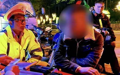 CSGT Lâm Đồng xử lý tài xế vi phạm nồng độ cồn, dương tính ma tuý