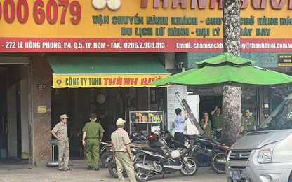 Công an kiểm tra trụ sở và văn phòng nhà xe Thành Bưởi tại TP. HCM
